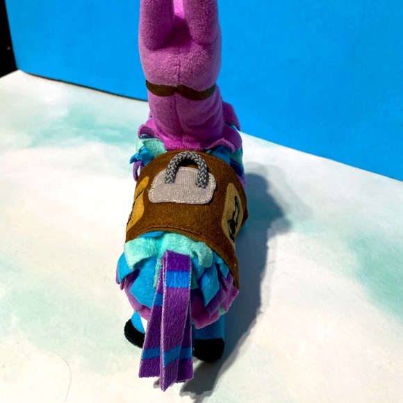 FORTNITE LOOT LLAMA RUSS PIÑATA PLUSH STUFFED TOY 7” EPIC GAMES 2018 - Picture 5 of 11